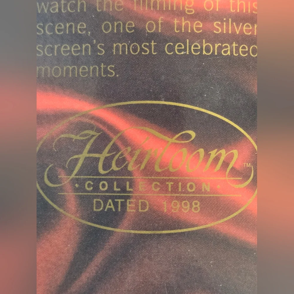 Vtg 1998 Marilyn Monroe‎ Heirloom 10th Anniversary Ornament Carlton Cards